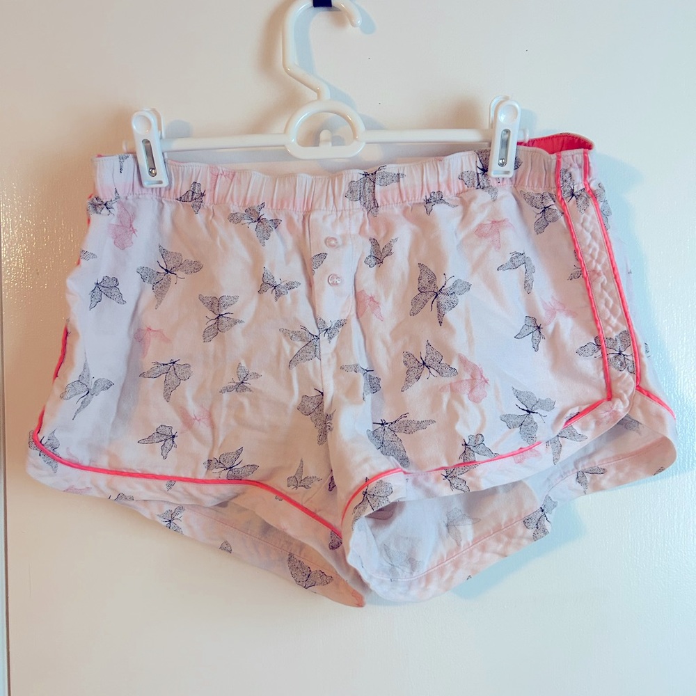 Victoria’s Secret and Mix & Co sleep shorts set